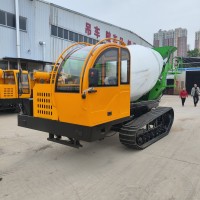 廠(chǎng)家自營(yíng)小型混凝土攪拌運輸車(chē) 建筑工地水泥罐車(chē)