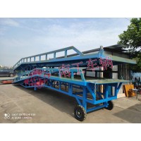 10噸重型移動(dòng)式登車(chē)橋 可牽引