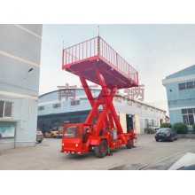 30噸甲板升降車(chē) 重型升降工具拖車(chē)