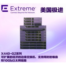 美國EXtreme極進(jìn) Summit X440-G2-48t交換機系列 全新