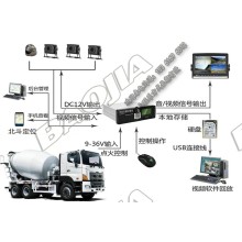 攪拌車(chē)視頻定位一體機設備