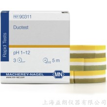 Duotest pH 1-12 兩個(gè)指標區pH測試紙